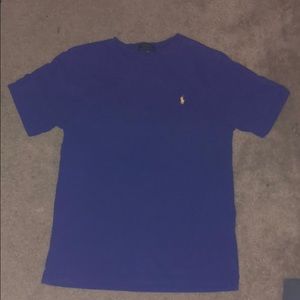 Purple polo t-shirt